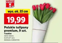Lidl Bukiet tulipanów Polskie kwiaty oferta
