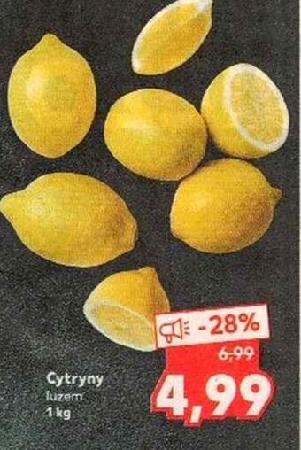 Kaufland Cytryny 1kg oferta