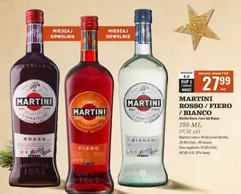 Biedronka Vermouth Martini Bianco oferta