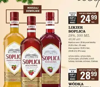 Biedronka Wódka Soplica Śliwkowa oferta