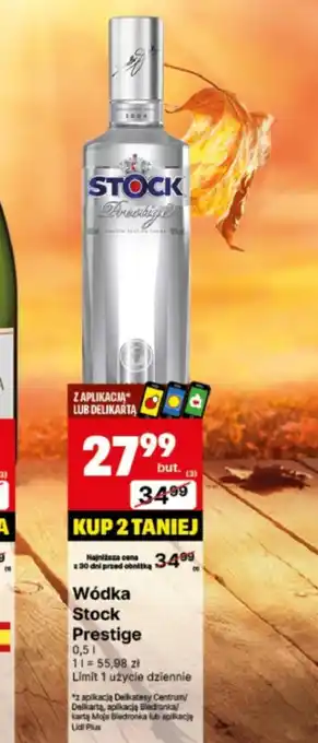 Delikatesy Centrum Wódka Stock oferta