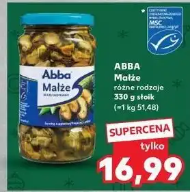 Kaufland Małże marynowane Abba oferta