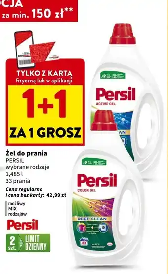 Intermarche Żel do prania deep clean Persil Color Gel oferta