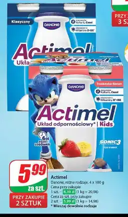 Dino Jogurt classic Danone actimel oferta