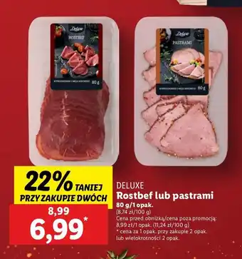 Lidl Pastrami Deluxe oferta