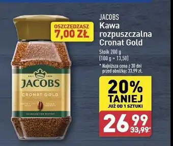 ALDI Kawa Jacobs cronat gold oferta