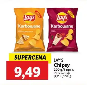 Lidl Chipsy gyros Lay's karbowane Frito lay lay's oferta