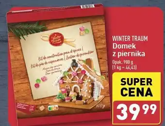 ALDI Domek z piernika Wintertraum oferta