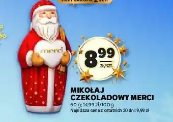 Stokrotka Mikołaj z czekolady Storck merci oferta