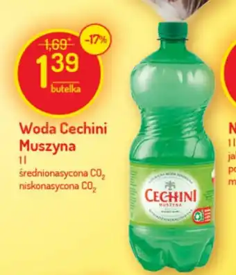 Delikatesy Centrum Woda Cechini Muszyna 1l oferta