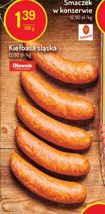 Delikatesy Centrum Kiełbasa śląska 100g oferta