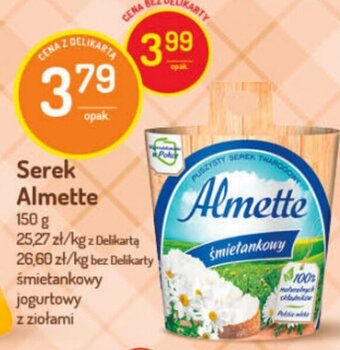 Delikatesy Centrum Serek Almette 150g oferta