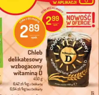 Delikatesy Centrum Chleb delikatesowy wzbogacony witaminą D 450g oferta