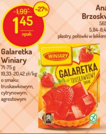 Delikatesy Centrum Galaretka Winiary 71-75g oferta