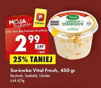 Biedronka Surówka rarytasek 1 SZT 450 G oferta