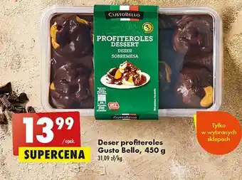 Biedronka Deser profiteroles 1 SZT 450 G oferta