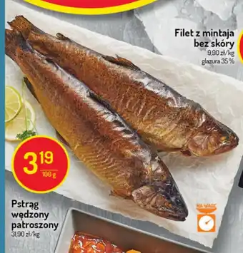 Delikatesy Centrum Pstrąg wędzony patroszony 100g oferta