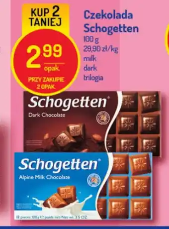 Delikatesy Centrum Czekolada Schogetten 100g oferta