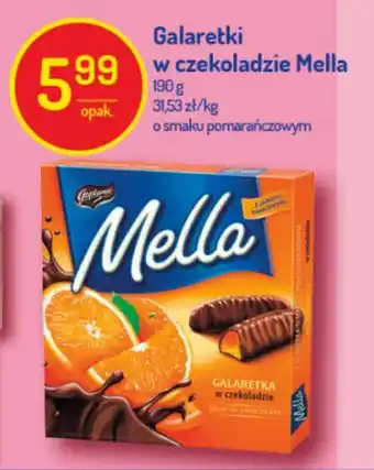 Delikatesy Centrum Galaretka w czekoladzie Mella 190g oferta