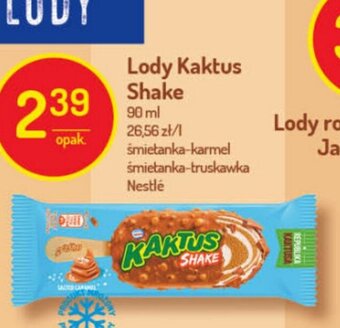 Delikatesy Centrum Lody Kaktus shake 90ml oferta