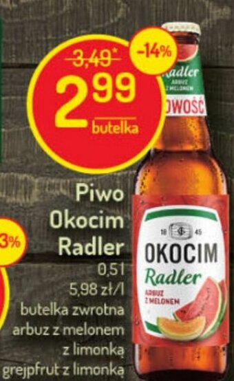 Delikatesy Centrum Piwo Okocim Radle 500ml oferta