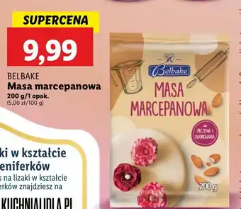 Lidl Masa marcepanowa Belbake oferta