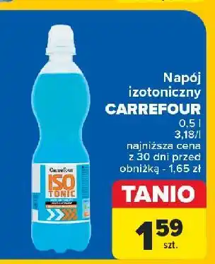 Carrefour Napój izotoniczny wieloowocowy Carrefour oferta