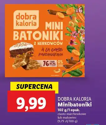 Lidl DOBRA KALORIA Minibatoniki oferta