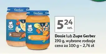 Auchan Obiadek kurczak w potrawce z jarzynkami Gerber oferta