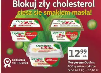 Auchan Margaryna Optima Cardio O Smaku Masła oferta