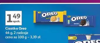 Auchan Ciastka golden Oreo oferta