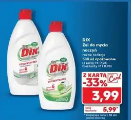 Kaufland Żel do naczyń original Gold Drop Dix Professional oferta