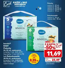 Kaufland Pieluchy dla dzieci xl 6 Bevola Baby oferta