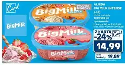 Kaufland Lody słony karmel intense Algida Big Milk oferta
