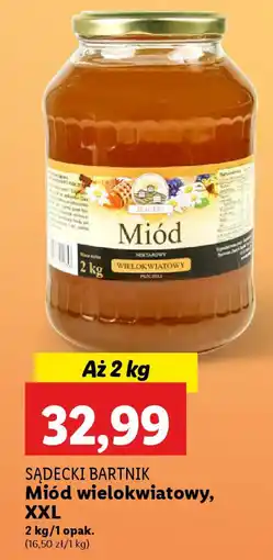 Lidl SĄDECKI BARTNIK Miód wielokwiatowy, XXL oferta