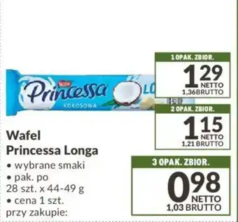 Makro Wafel Princessa Longa Nestle 44-49g oferta