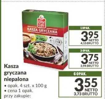 Makro Kasza gryczana niepalona 4x100g oferta