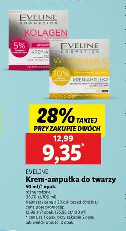 Lidl Krem-ampułka Eveline Collagen oferta