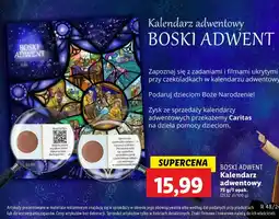 Lidl Kalendarz adwentowy boski adwent oferta