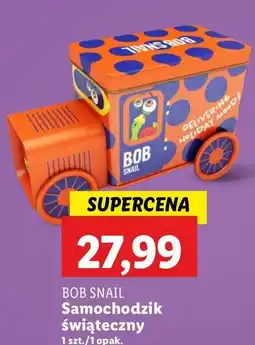 Lidl Samochodzik świąteczny Bob Snail oferta