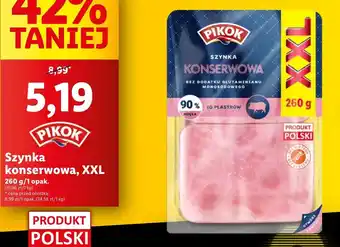 Lidl Szynka Pikok oferta