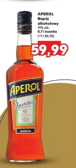 Kaufland Likier Aperol Aperitivo oferta