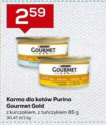 Lewiatan Karma dla kotów Purina Gourmet Gold 85g oferta