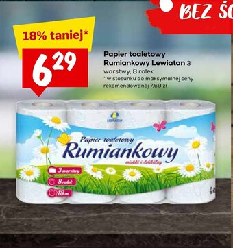 Lewiatan Papier toaletowy Rumiankowy Lewiatan 8 rolek oferta