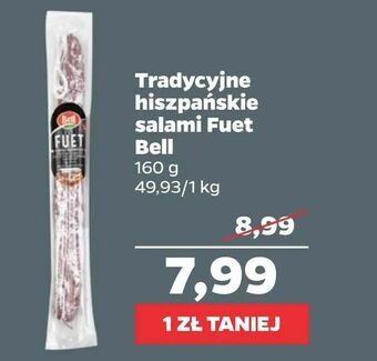 Netto Tradycyjne hiszpańskie salami Fuet Bell oferta