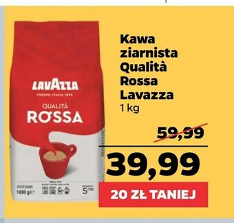 Netto Kawa ziarnista Qualità Rossa Lavazza oferta