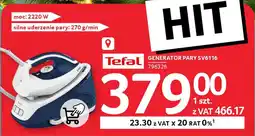 Selgros Tefal generator pary sv6116 oferta