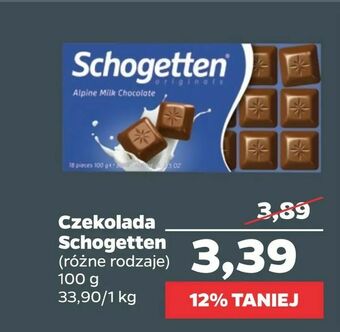 Netto Czekolada Schogetten oferta