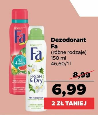 Netto Dezodorant Fa oferta