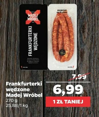 Netto Frankfurterki wędzone Madej Wróbel oferta